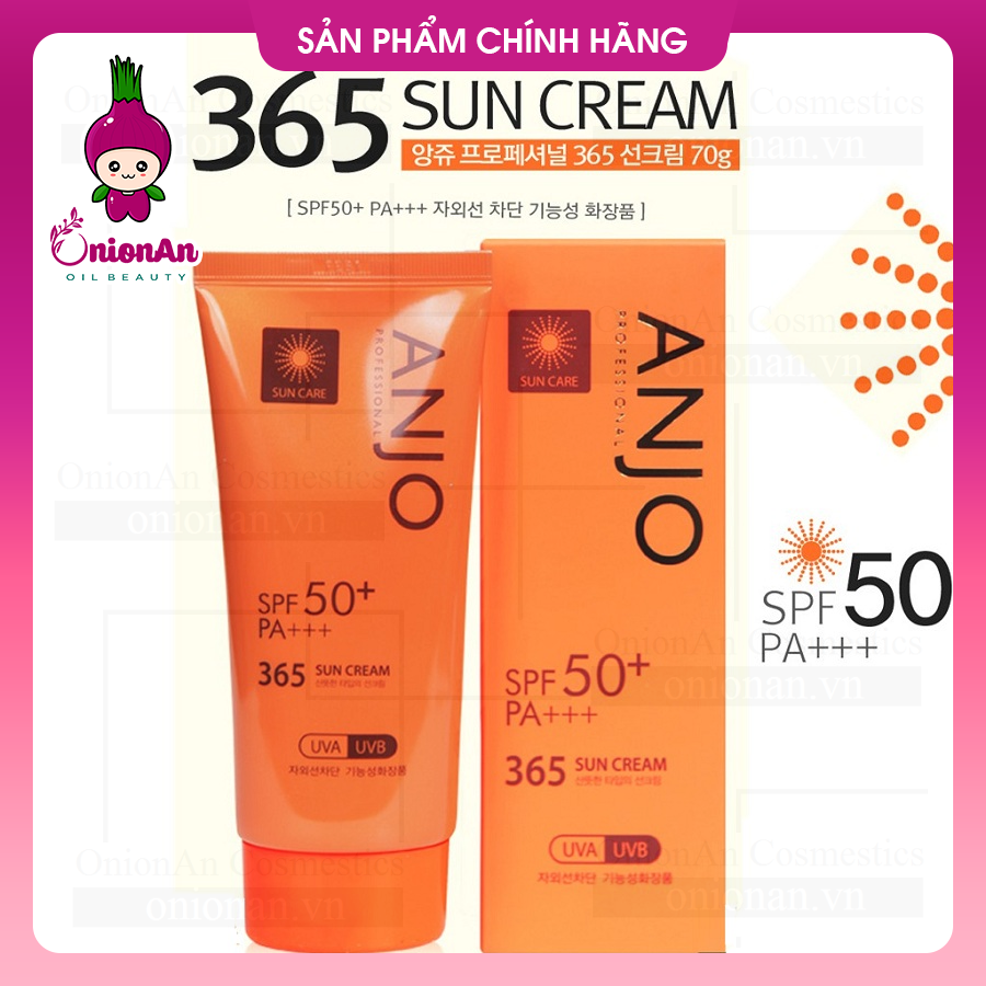 Kem Chống Nắng Anjo Professional SPF 50+ PA+++ 365 Sun Cream